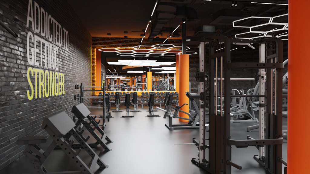 Gym Interiors Previous Project 2